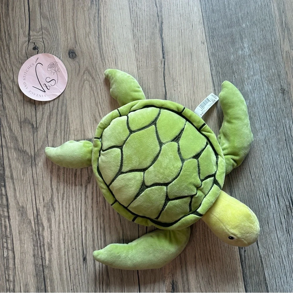 NEW IKEA Green Plush Turtle Toy